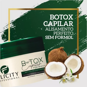 B-Tox Capilar Argila Branca Orgânico Felicity 250gr