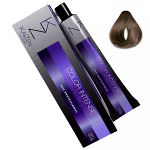 Tinta de Cabelo Loiro Medio 7.0 Kaizen Coloração